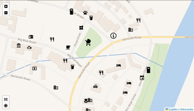 Whiskey Flat Days Map